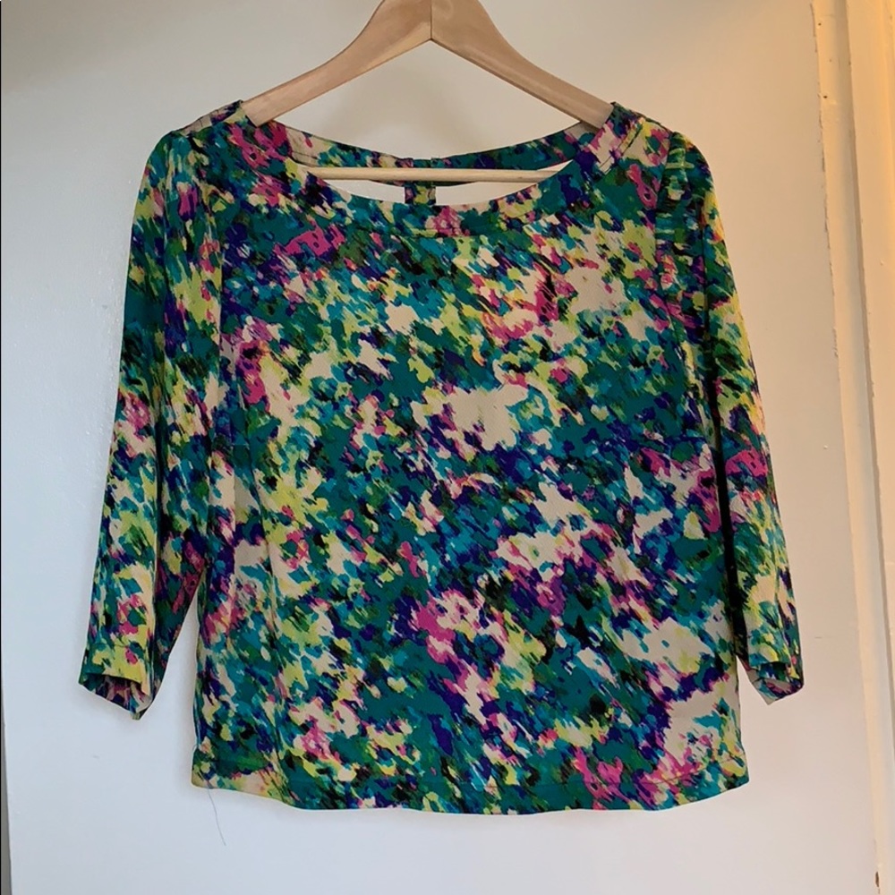 Tracy Reese Dappled Oasis top